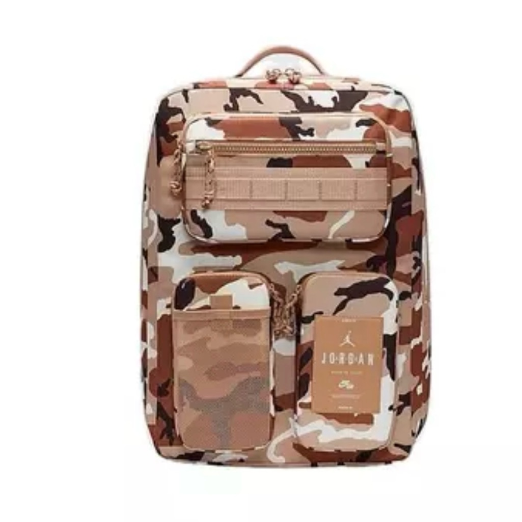 Nike Air Jordan Hesi Backpack Limited Sand Camo Laptop Bag Rare